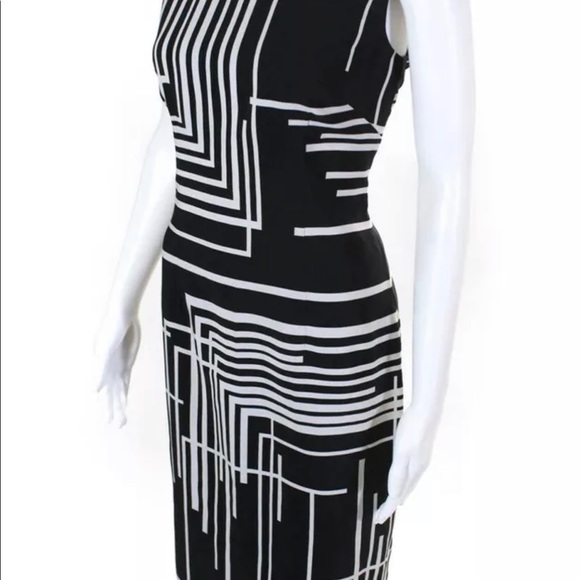 David Meister SPRING SPECIAL!!! Abstract Sheath Dress 8 - Picture 3 of 8